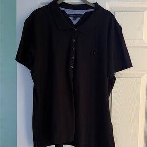 Tommy Hilfiger Classic Black Polo